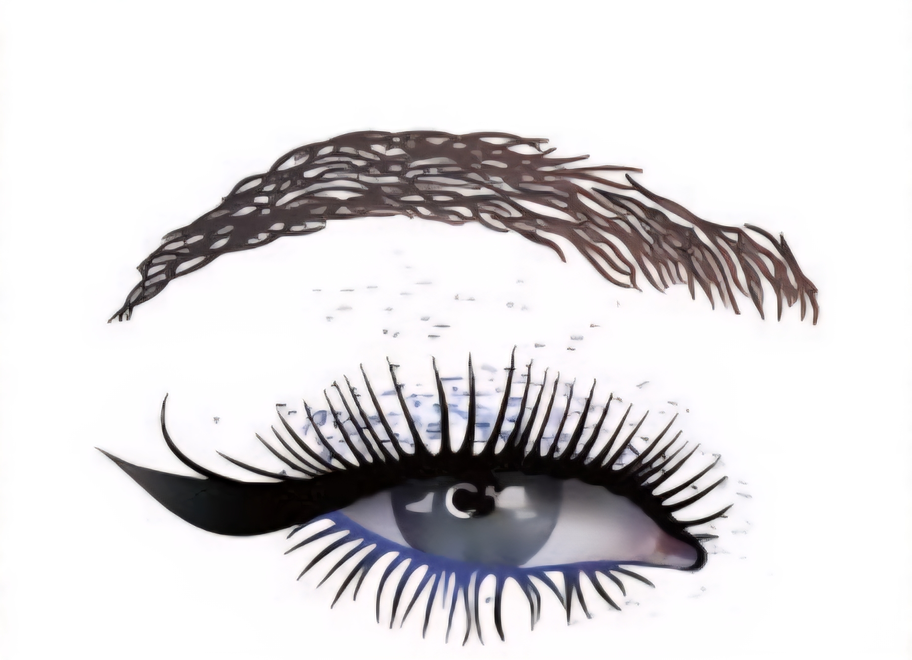 세미퍼머넌트 눈썹(한쪽)