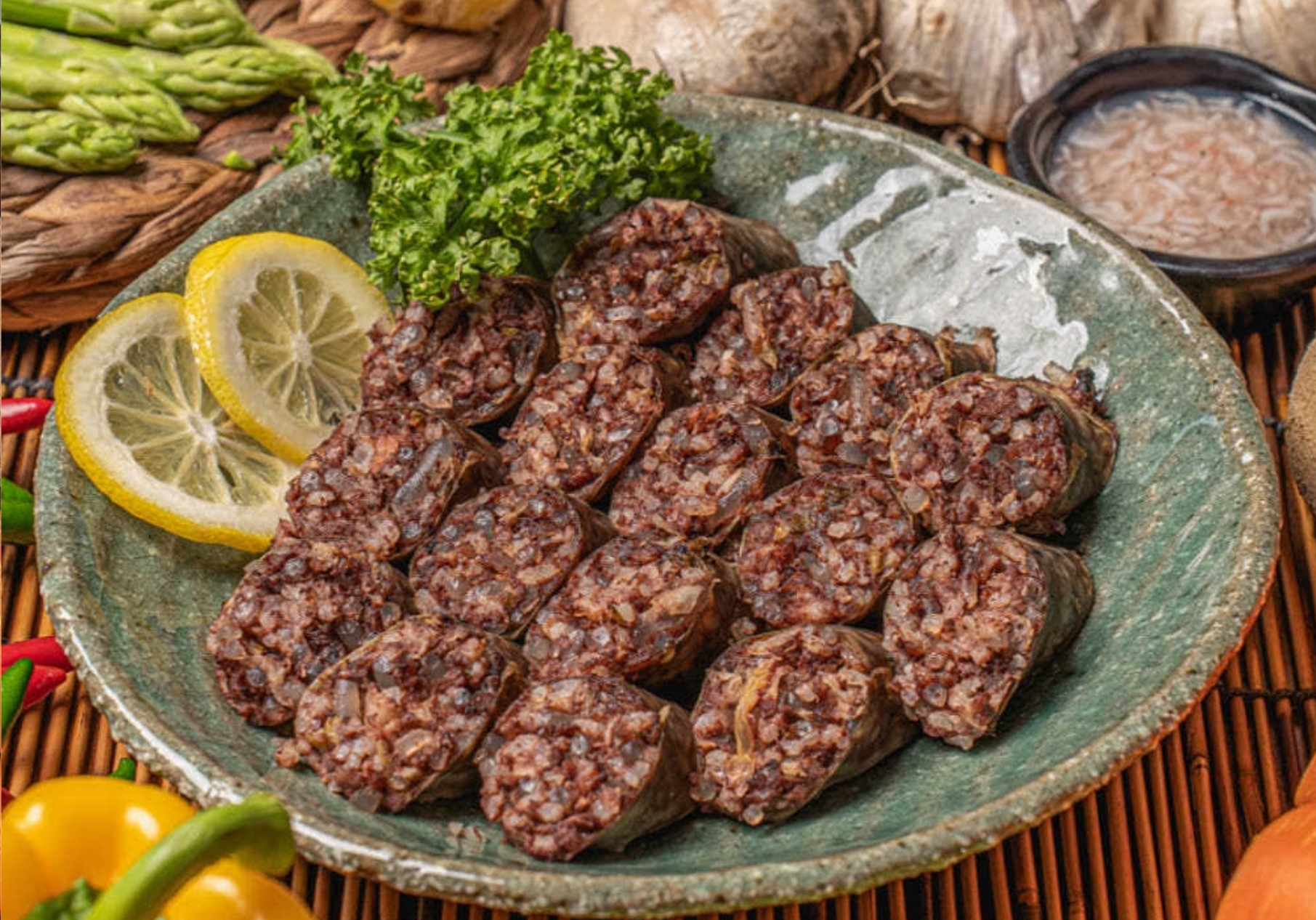 버섯토종야채순대