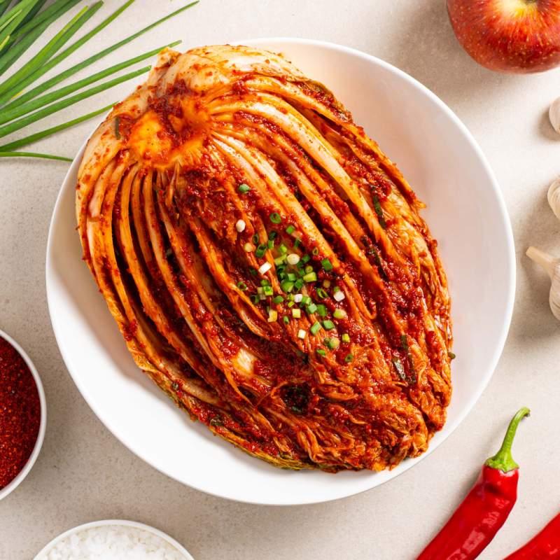 여수 전라도식 프리미엄 배추김치 캔김치 100% 국내산 재료 당일제조 당일발송 1kg 캔시머 (국내산)