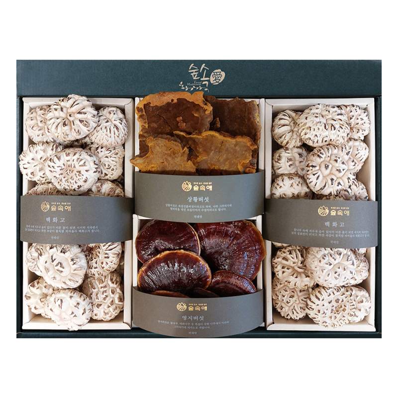 [선물세트] [숲속愛] 명품 숲속愛 명품버섯세트 향(香)