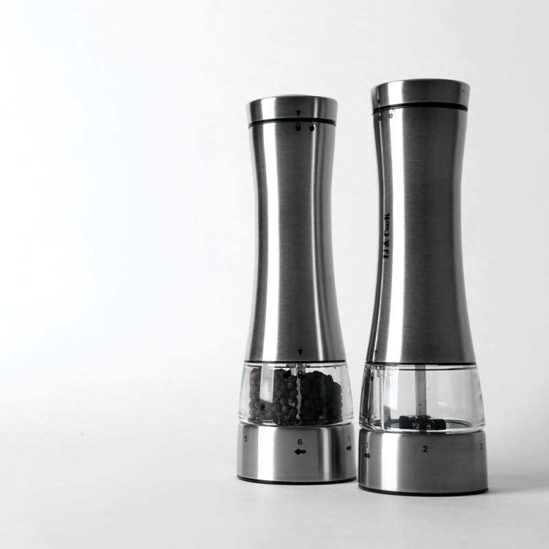 [리앤쿡] 솔트&페퍼 무선 그라인더 2세트