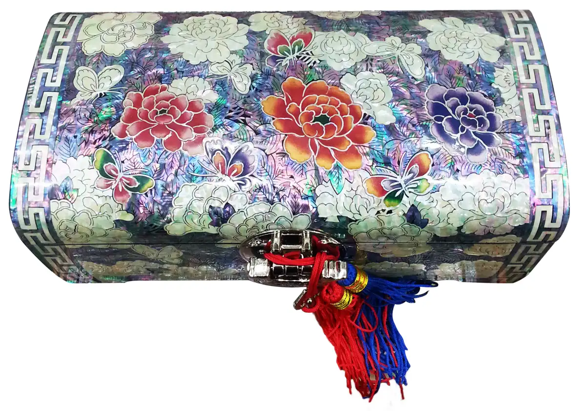 굴림목단 보석함