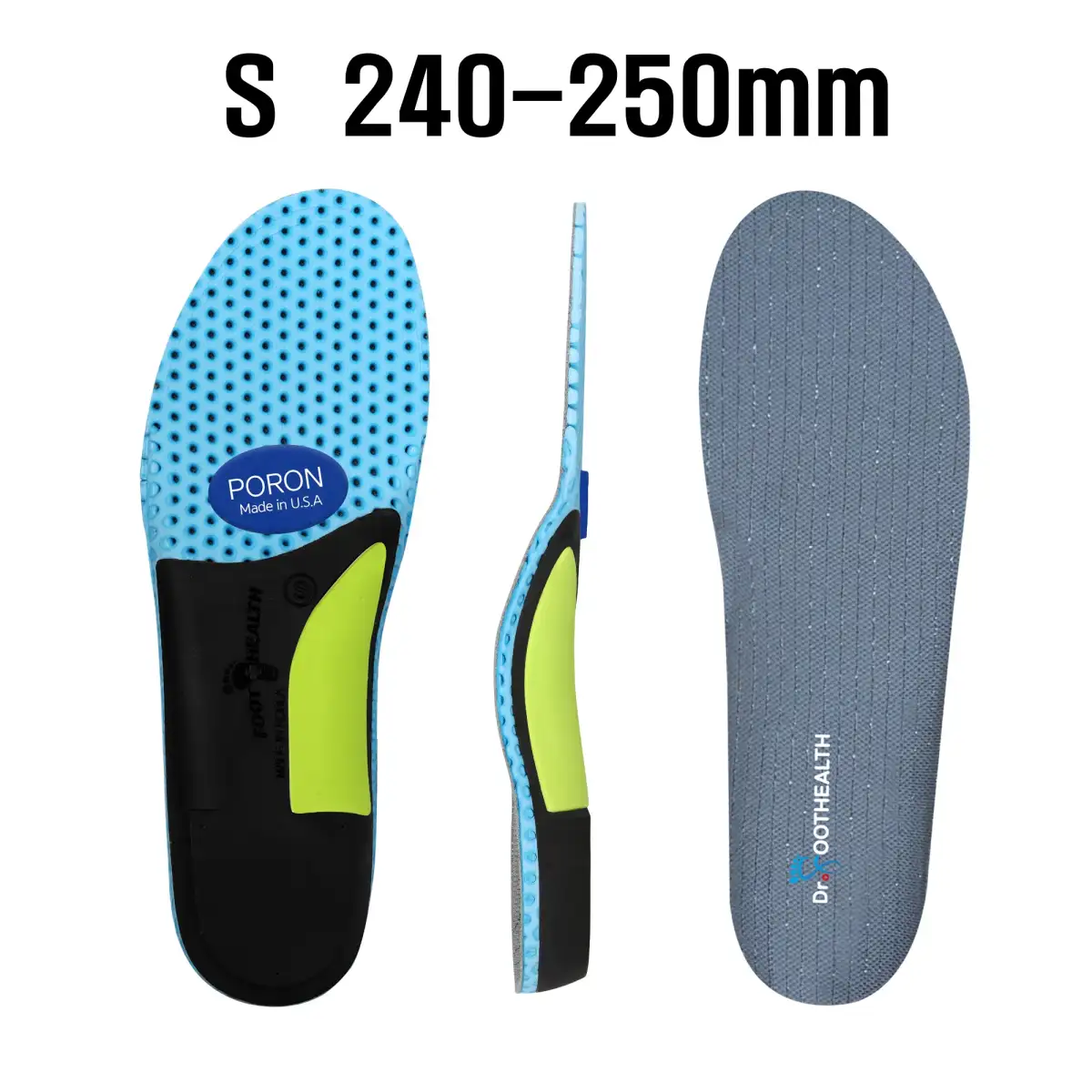 닥터풋헬스 메디칼 기능성 인솔 깔창 S 240-250mm